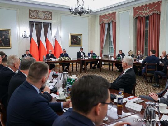 Prezydent Marcin Witko u Prezydenta Karola Nawrockiego