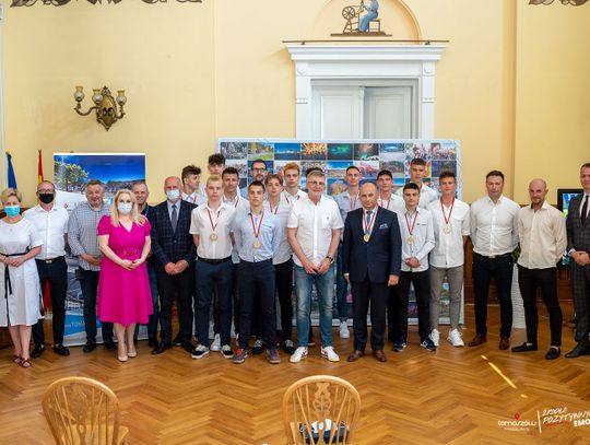 Prezydent miasta pogratulował Mistrzom Polski w piłce siatkowej