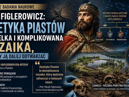 Prof. Figlerowicz: genetyka Piastów to wielka i skomplikowana mozaika. Badania będą kontynuowane Prof. Figlerowicz: genetyka Piastów to wielka i skomplikowana mozaika. Badania będą kontynuowane