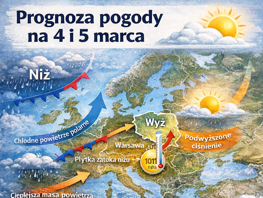 Prognoza pogody na 4 i 5 marca