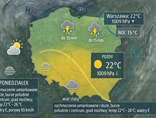 Prognoza pogody na 7 i 8 września