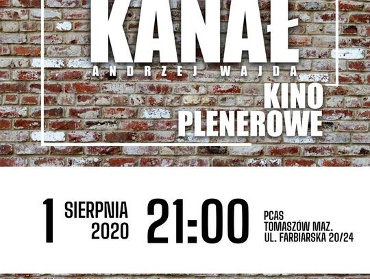 Projekcja filmu „Kanał” w 76 rocznicę wybuchu Powstania Warszawskiego