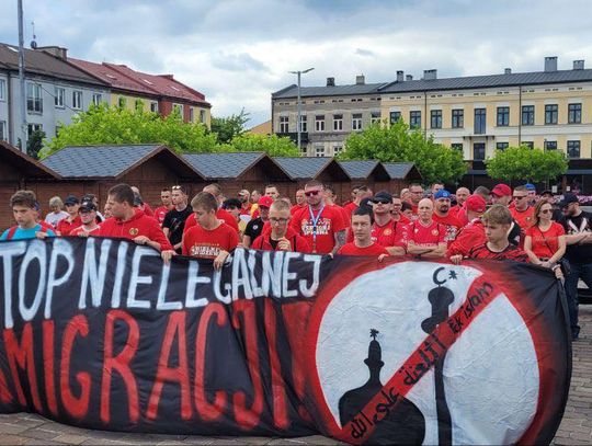 Protestowali w sprawie polityki emigracyjnej