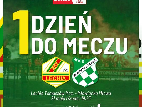 Przed nami mecz na własnym boisku