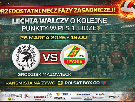 PRZEDOSTATNI MECZ FAZY ZASADNICZEJ!