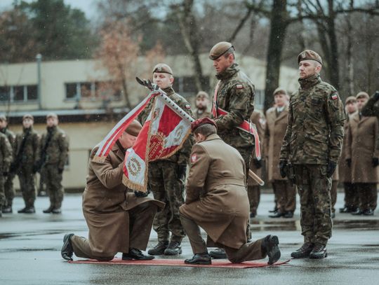 Przekazanie obowiązków dowódcy 9 Łódzkiej Brygady Obrony Terytorialnej