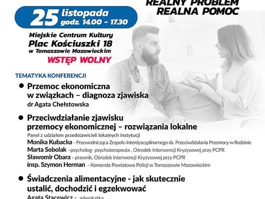 "Przemoc ekonomiczna - realny problem, realna pomoc"