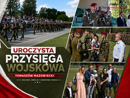 Przysięga wojskowa żołnierzy VI turnusu. Uroczysty apel w 25 Brygadzie Kawalerii Powietrznej