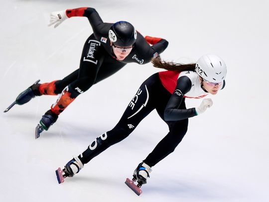 PŚ w łyżwiarstwie szybkim - Polki trzecie w biegu drużynowym w Heerenveen PŚ w łyżwiarstwie szybkim - Polki trzecie w biegu drużynowym w Heerenveen