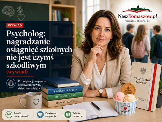 Psycholog: nagradzanie osiągnięć szkolnych nie jest czymś szkodliwym (wywiad)