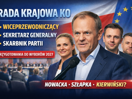 Rada Krajowa KO wybierze w sobotę wiceprzewodniczących i sekretarza generalnego