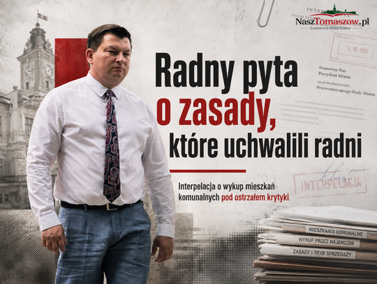Radny pyta, kto wymyślił zasady, które uchwaliła Rada Miejska, a więc i on sam