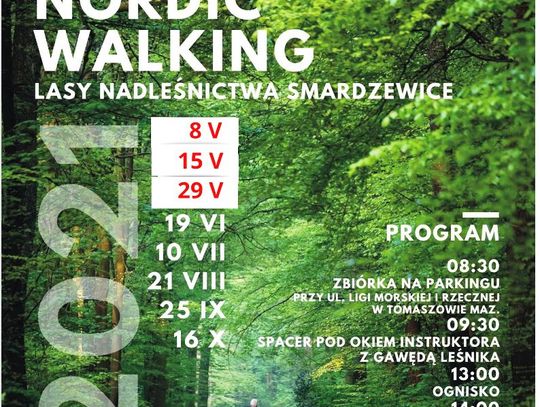 Rajdy „Patyczaków” Nordic Walking – zmiana terminów