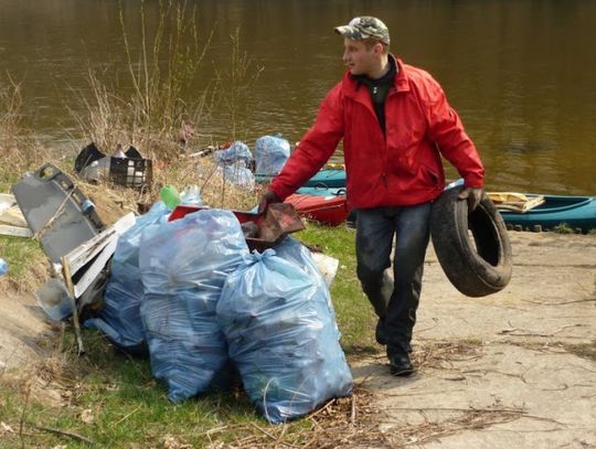 Raz jeszcze posprzątają Pilicę