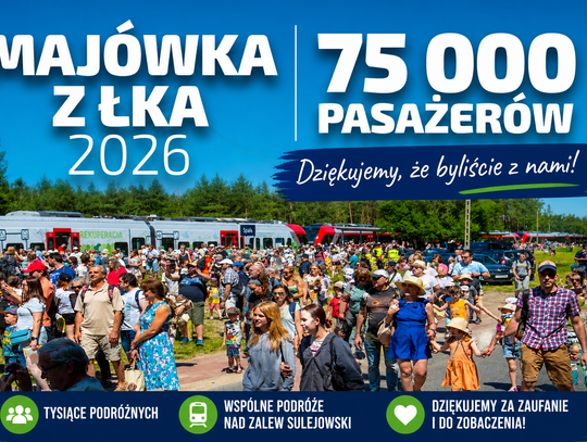 Rekordowa majówka z ŁKA. Tomaszów Mazowiecki i Spała wśród najchętniej wybieranych kierunków