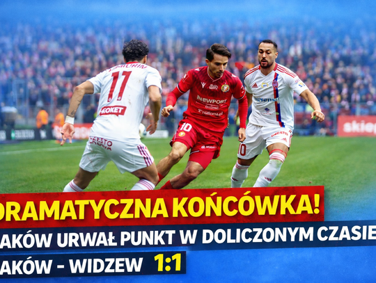 Remis w dramatycznych okolicznościach. Raków wyrwał punkt w doliczonym czasie gry