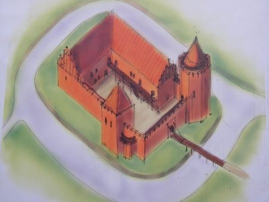 Remont zamku w Inowłodzu