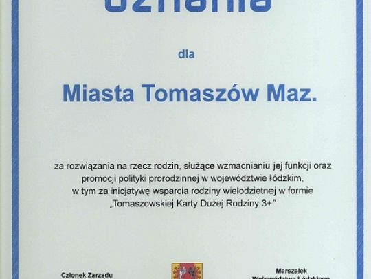 Republikański Projekt doceniony przez Marszałka województwa łódzkiego