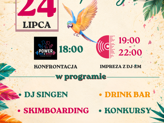 RIO POOL PARTY – najbardziej gorące wydarzenie tego lata w Akademii Sportu! 🌴