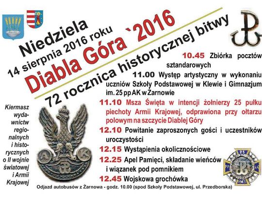 Rocznica Bitwy pod Diablą Górą