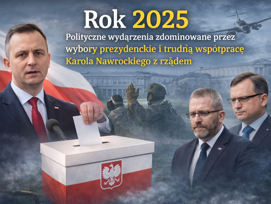 Rok 2025/ Polityczne wydarzenia 2025 r. zdominowane przez wybory prezydenckie