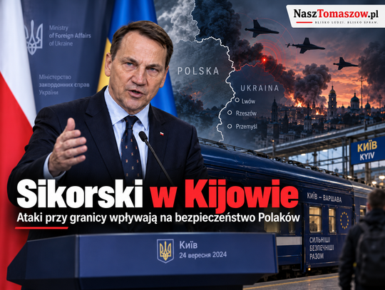 Rosyjskie drony uderzyły kilometr od granicy z Polską. Sikorski: bezpieczeństwo Polski i Ukrainy jest nierozerwalnie związane