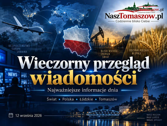 Rosyjskie drony znów stawiają Polskę w gotowości. Saudyjski rurociąg zamknięty, ropa ponad 100 dolarów. Jutro wielkie dożynki w Spale