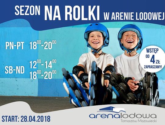 Rozpoczął się sezon wrotkarski w Arenie Lodowej