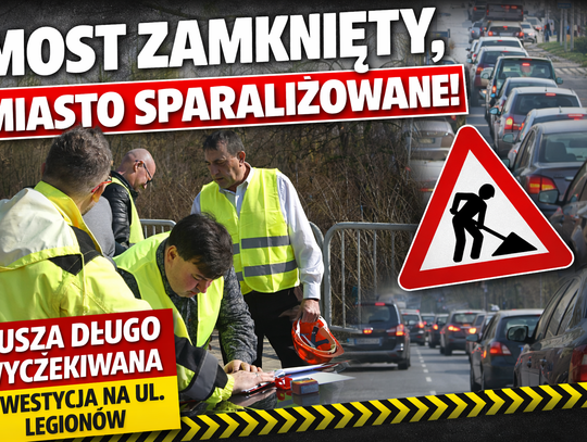 Rusza długo wyczekiwana inwestycja na ul. Legionów