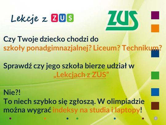 Rusza kolejna edycja „Lekcji z ZUS” i „Projektu z ZUS”