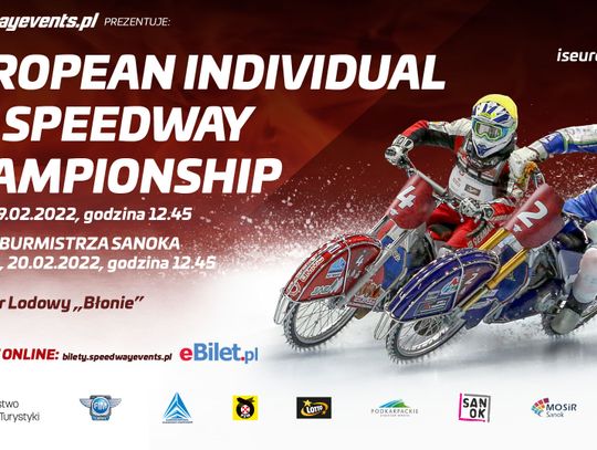 Ruszyła sprzedaż biletów na European Individual Ice Speedway Championship (Finał 1 - Sanok 2022) oraz Puchar Burmistrza Sanoka