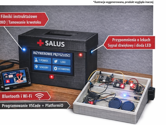 SALUS. Apteczka, która myśli szybciej niż panika