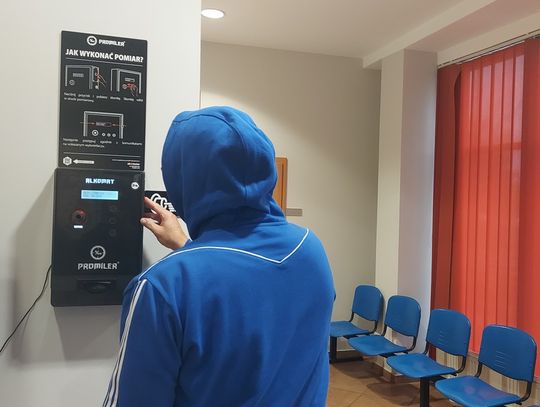 Samoobsługowy alkomat już dostępny. W razie wątpliwości przyjdź i sprawdź swój stan trzeźwości