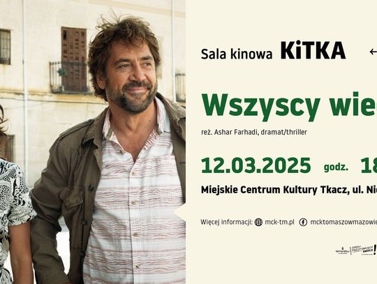 Seans filmowy w sali kinowej KiTKA