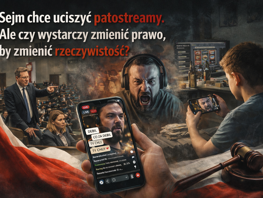Sejm chce uciszyć patostreamy. Ale czy wystarczy zmienić prawo, by zmienić rzeczywistość?