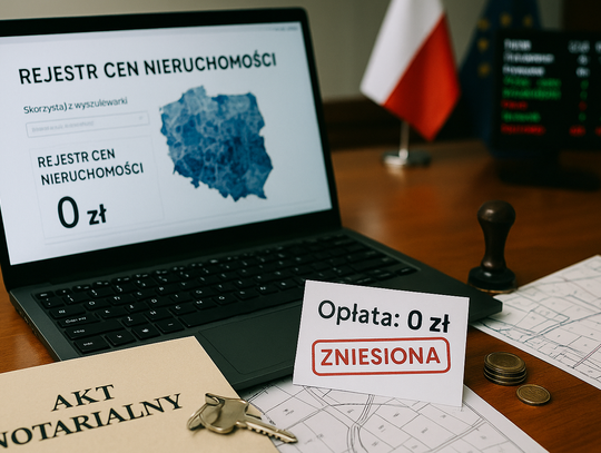 Sejm za zniesieniem opłaty za dostęp do danych z Rejestru Cen Nieruchomości