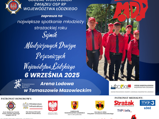 Sejmik Drużyn Pożarniczych Województwa Łódzkiego w Arenie Lodowej