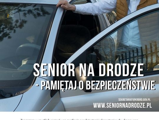 Senior na drodze – pamiętaj o bezpieczeństwie