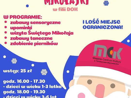 Sensoryczne Mikołajki w filii DOK