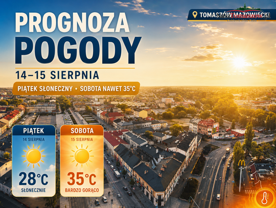 Słońce i coraz większy upał. W sobotę termometry mogą pokazać ponad 30 stopni