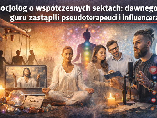 Socjolog o współczesnych sektach: dawnego guru zastąpili pseudoterapeuci i influencerzy