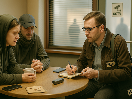 Spod wycieraczki? Niekoniecznie. Rozmawiasz z dziennikarzem, musisz czuć się bezpiecznie