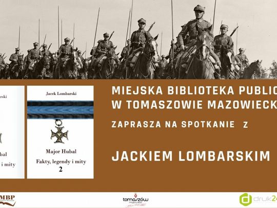 Spotkanie autorskie z Jackiem Lombarskim w Miejskiej Bibliotece Publicznej