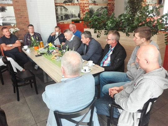 Spotkanie siatkarzy z mediami