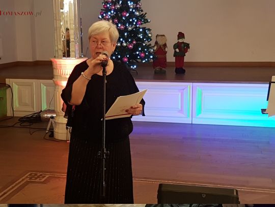 Spotkanie wigilijne słuchaczy Tomaszowskiego Uniwersytetu Trzeciego Wieku