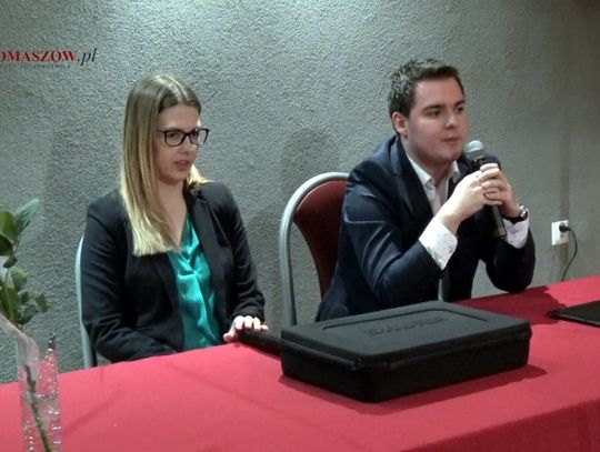 Spotkanie z Elżbietą Zielińską i Łukaszem Rzepeckim, posłami na Sejm RP Klubu Kukiz'15