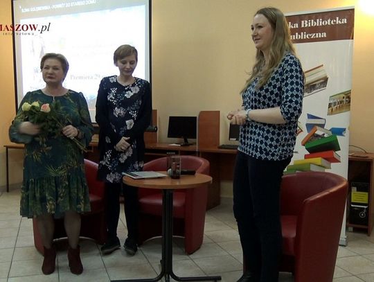 Spotkanie z Iloną Gołębiewską, pisarką, autorką sagi o mieszkańcach starego domu