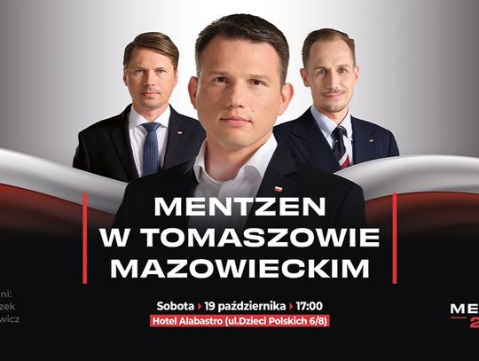 Spotkanie z kandydatem na Prezydenta RP, Sławomirem Mentzenem