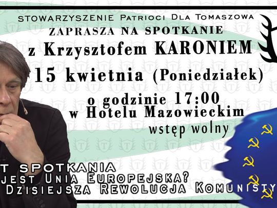 SPOTKANIE z Krzysztofem Karoniem