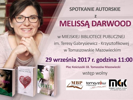 Spotkanie z Melissą Darwood